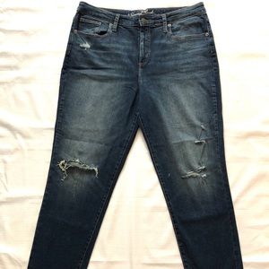 👖Vintage Wash Cropped Regular Length Jeans